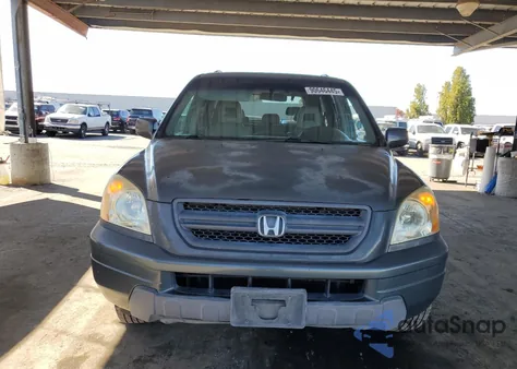 2005 Honda Pilot Exl from USA, damaged, VIN 2HKYF18565H512587